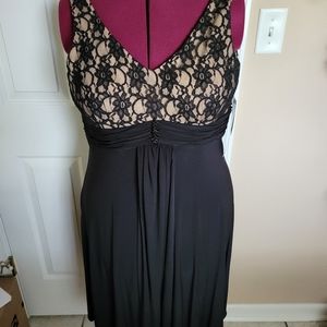 NWT Black Lace Prom/Evening Dress